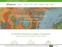 Tablet Screenshot of aguesa.com